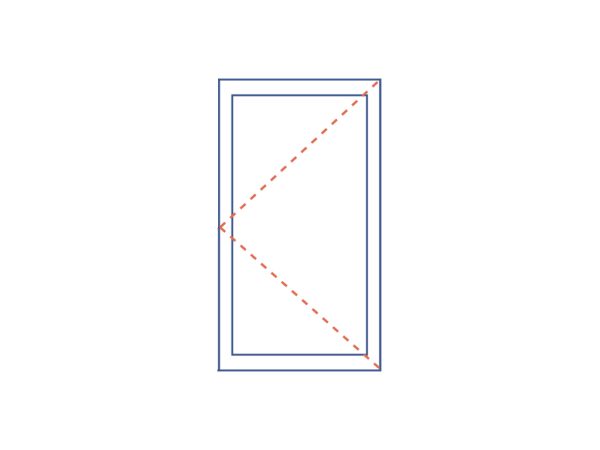 Aliplast achterdeur volledig glas