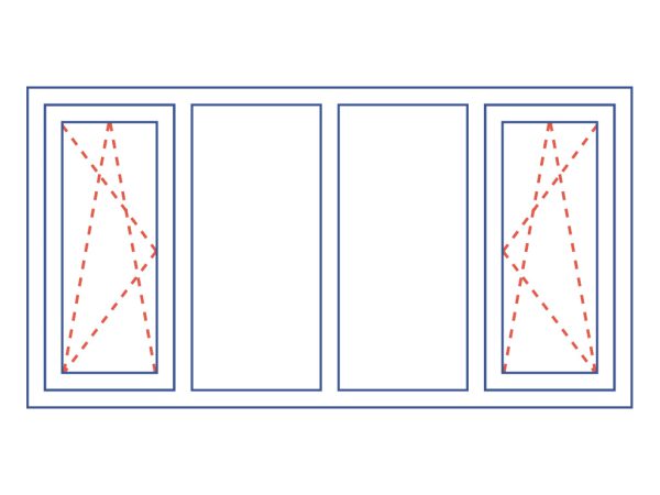 T-profiel 4-vak